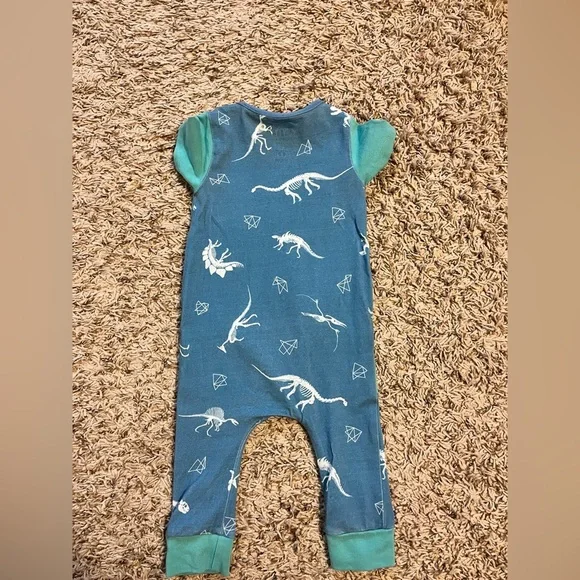 Rags to Raches Dinosaurs Romper Skeletons - Picture 6 of 6